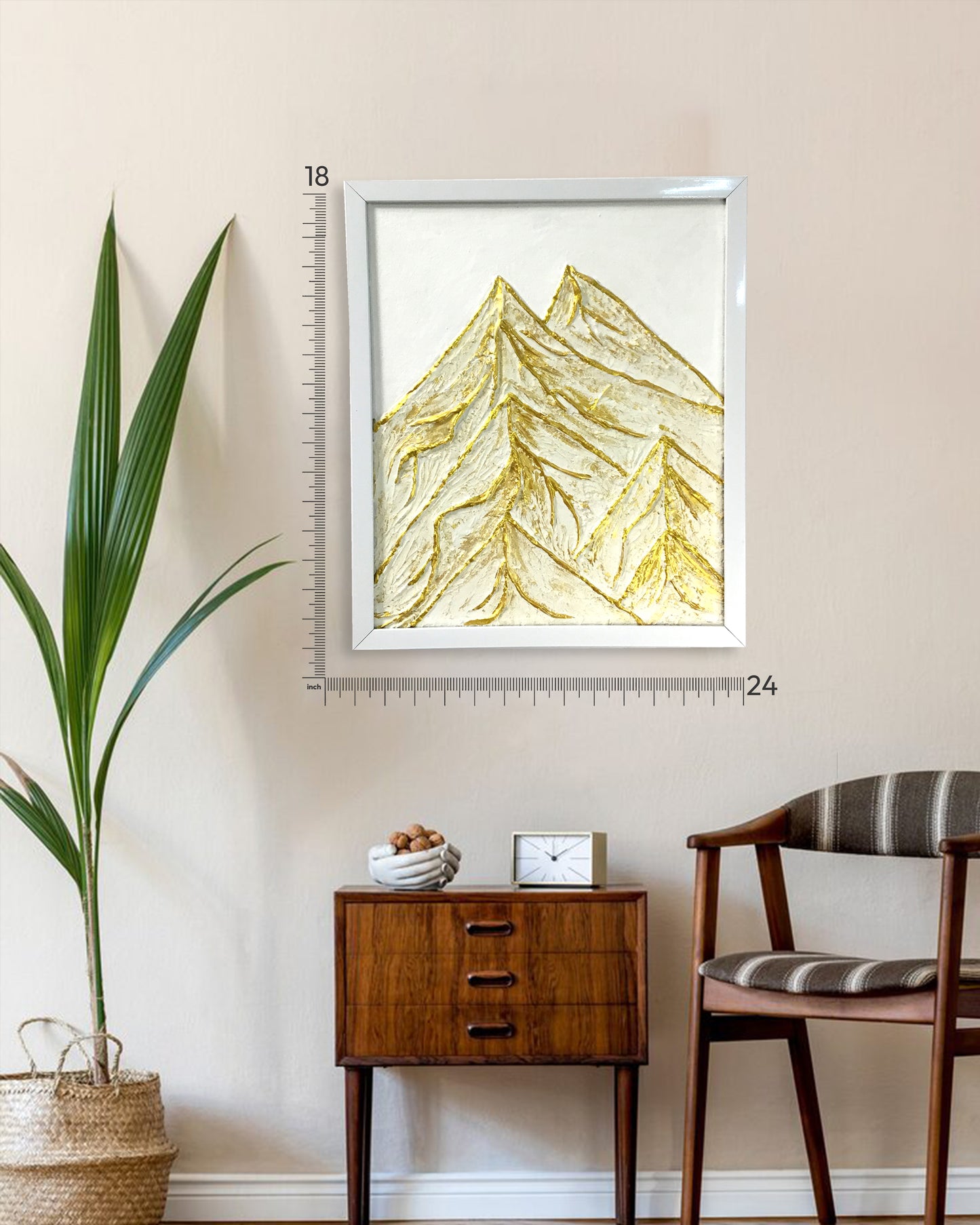 Auremont Framed Textured WallArt