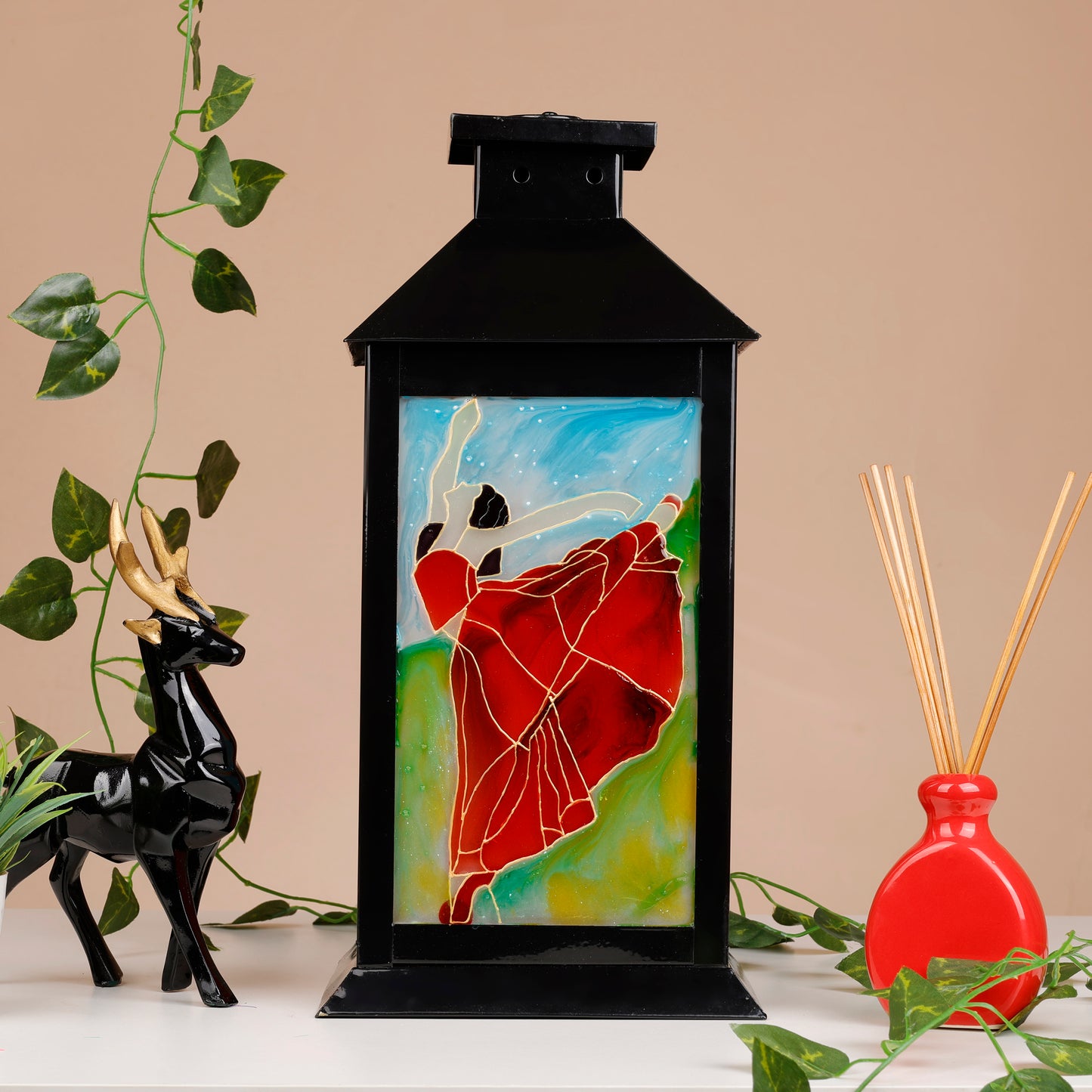 Lantern displaying the design showcasing its intricate detailing and graceful form.jpg