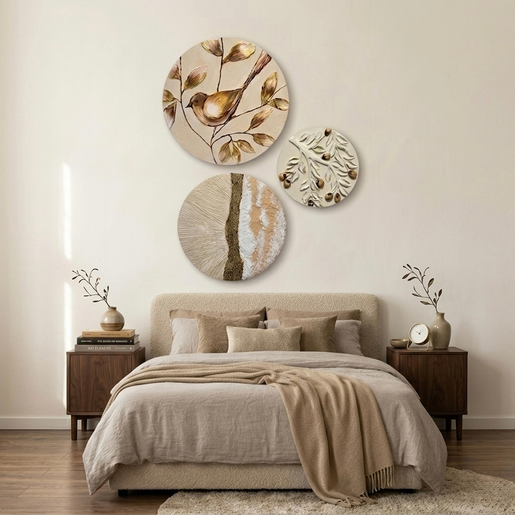 Nature’s Harmony Textured Wall art