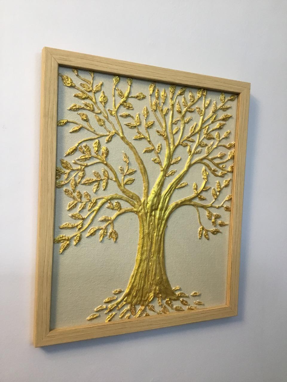 Roots and Rustle Framed Textured Wall Art