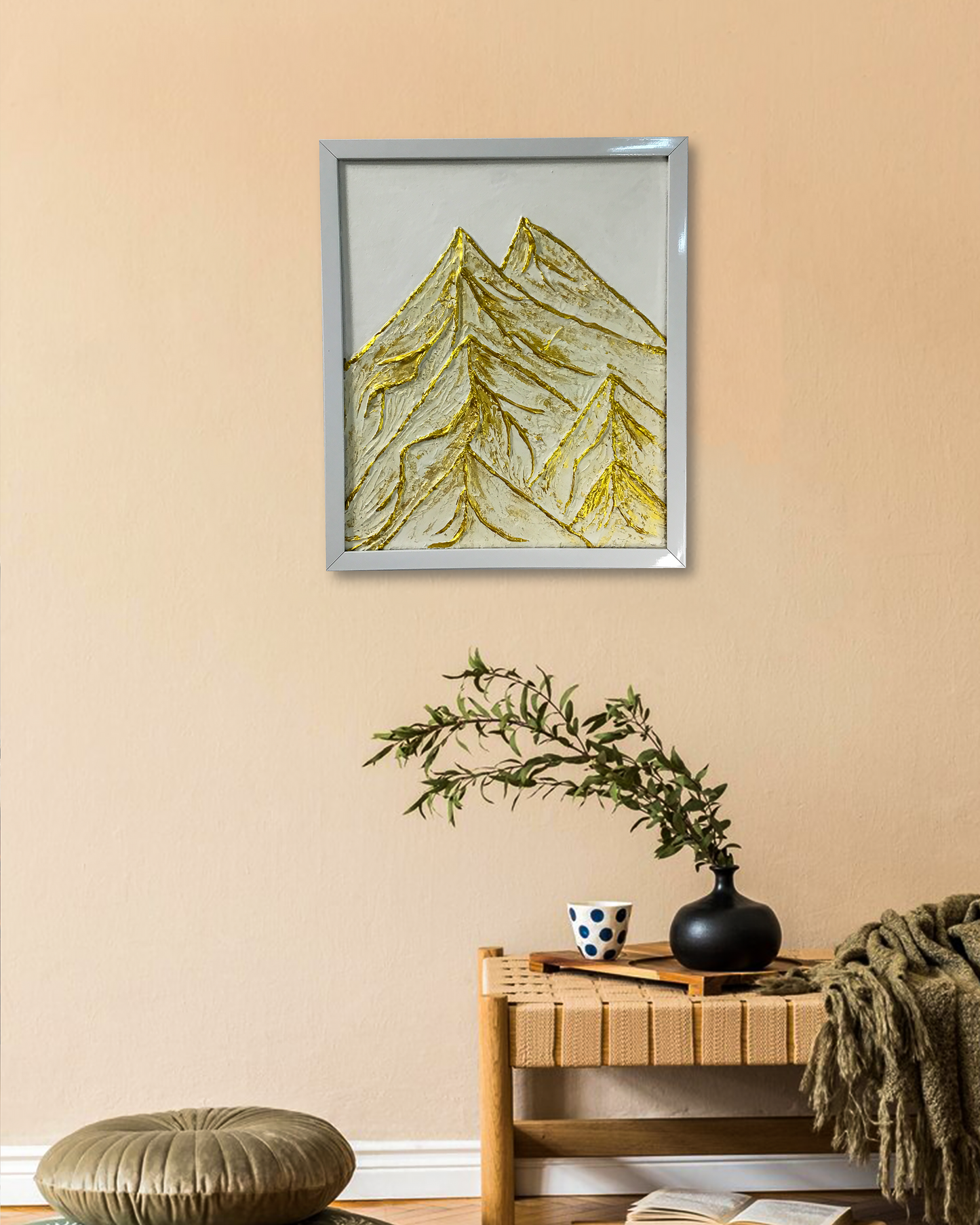 Auremont Framed Textured WallArt