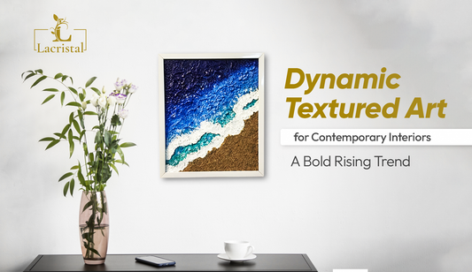 Dynamic Textured Art in Noida