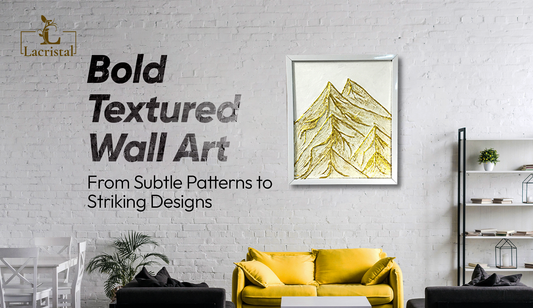  Bold Textured Wall Art in Noida
