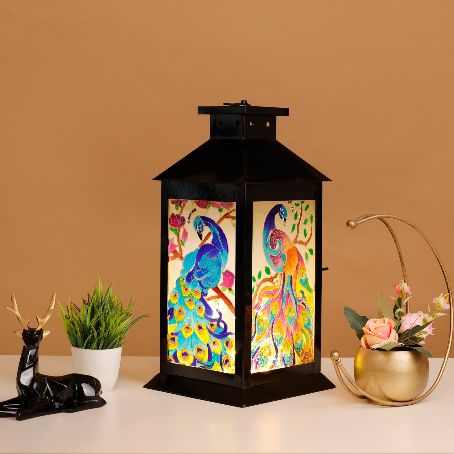 Dancing to the tunes Lantern(Black)