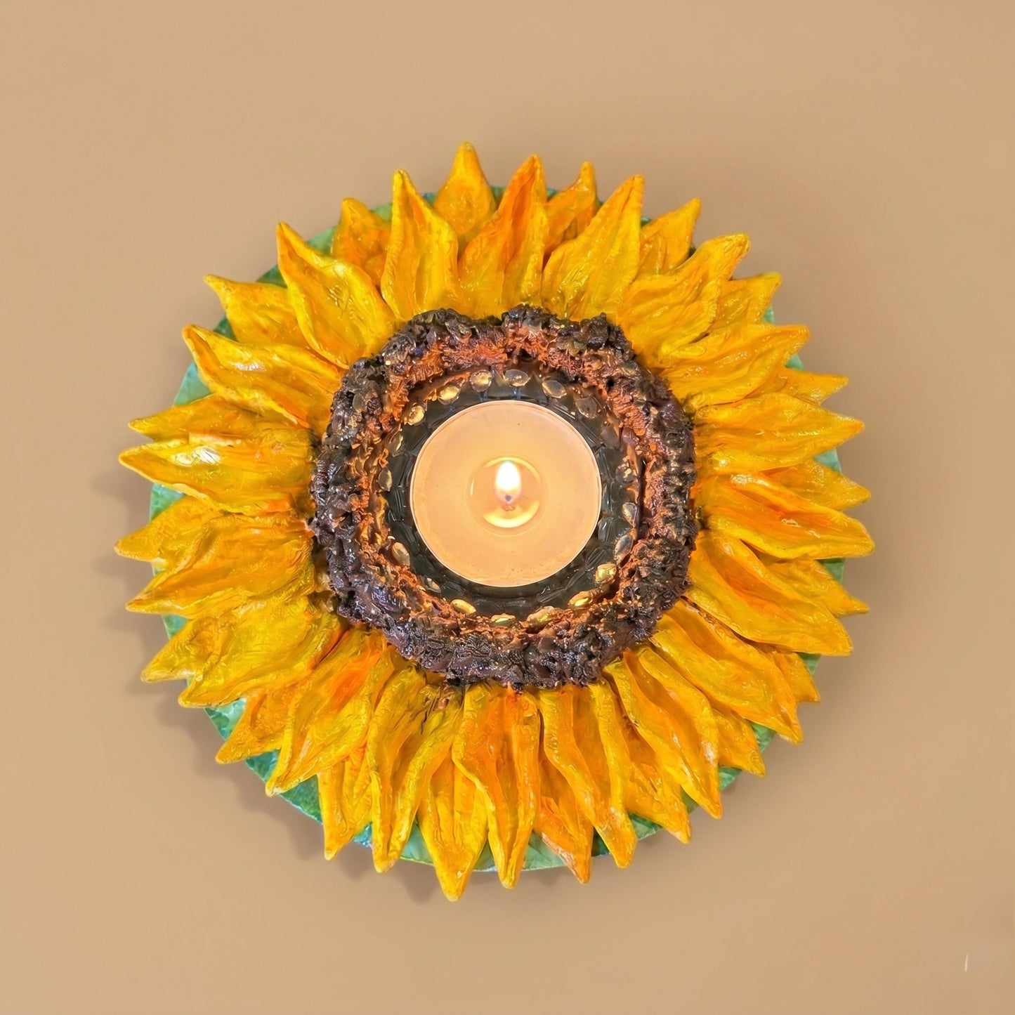 Petals and flame Tealight holder