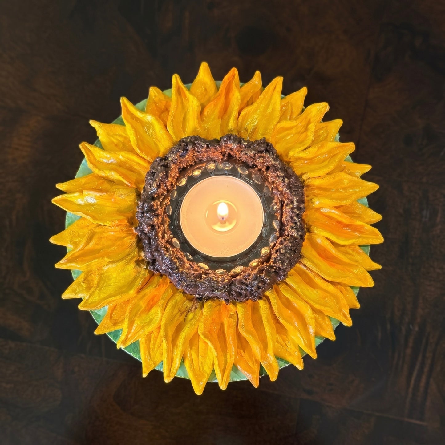 Petals and flame Tealight holder