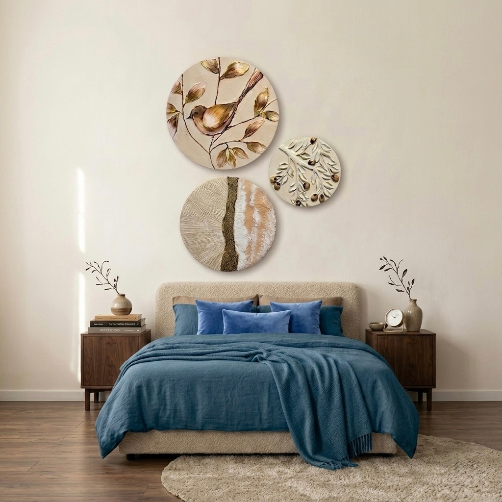 Nature’s Harmony Textured Wall art
