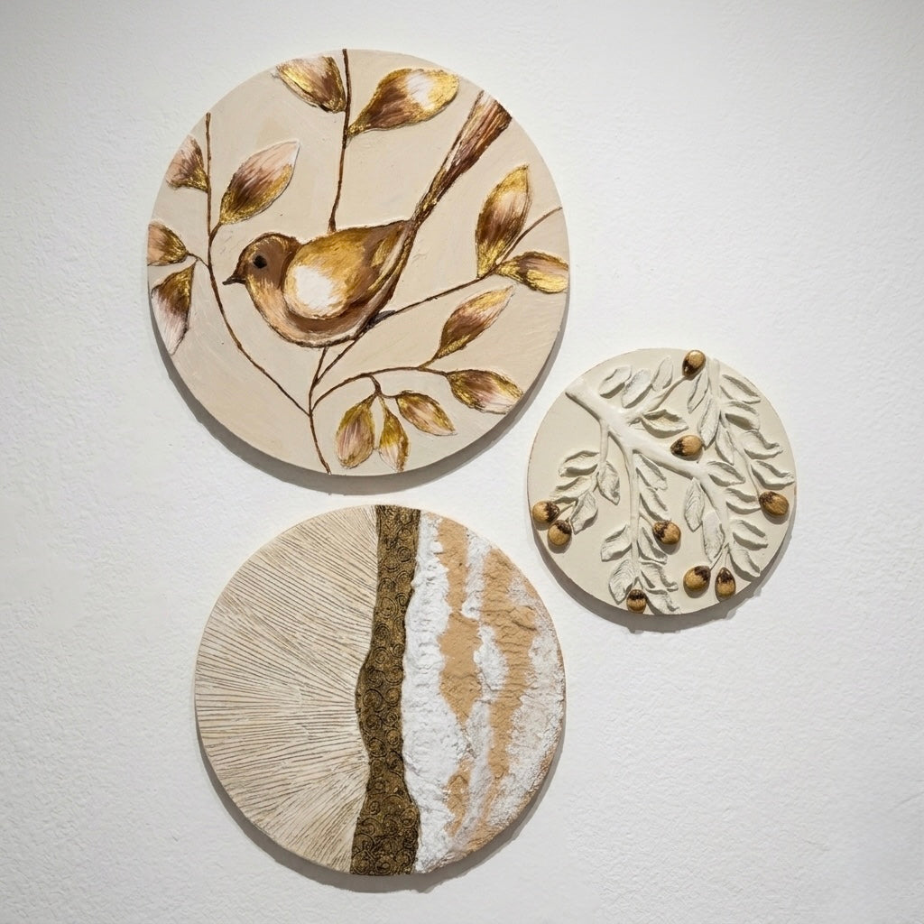 Nature’s Harmony Textured Wall art